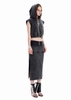 SG.S Washed Sleeveless Hoodie