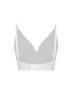 Sheer Mesh Triangle Bralette