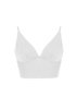 Sheer Mesh Triangle Bralette