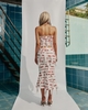 BAE Printed Midi Skirt