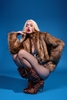 Error Cropped Fur Jacket