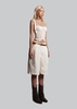 IUNU Lace Ribbon Strap Corset Top