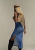Highneck TieDye Effect Body Dress