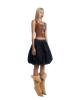 Puzzle Black Balloon Parachute Skirt