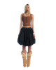 Puzzle Black Balloon Parachute Skirt