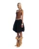 Puzzle Brown Belted Corset