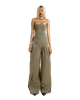 Puzzle Double Breasted Strapless Jumpsuit