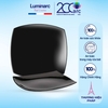 Đĩa thủy tinh Luminarc Quadrato đen 19cm - D7214/H3670