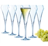 Bộ 6 ly champagne thủy tinh C&S Open Up 200ml - U1051