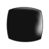 Đĩa thủy tinh Luminarc Quadrato đen 20cm - D7207/H3671
