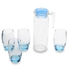 Bộ bình cốc thủy tinh Luminarc Rotterdam Ice Blue 5 chi tiết - J1799
