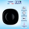 Đĩa thủy tinh nông lòng Luminarc Carine đen 26cm - H3666/D2373