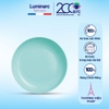 Đĩa thủy tinh sâu lòng Luminarc Friend's Time xanh ngọc 25cm - P6386