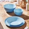 Bát tô thủy tinh Luminarc Diwali Light Blue 21cm - P2614