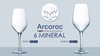 Bộ 6 ly vang thủy tinh Acoroc Mineral 450ml - H2318