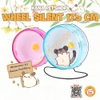 Wheel Gắn Lồng Hamster Sóc 🐹FREESHIP🐹 Đồ Chơi Wheel Silent Nhựa Cho Hamter Sóc