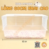 Lồng Hamster Đại Chuồng Hamster 60cm Lồng Đại Khay Cao 60cm - Lồng 60cm Hamster Mâm Cao, Nhím , Sóc , Sóc Bay , Vẹt ....