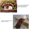 Thang gỗ uốn size Đại , đồ chơi  trang trí chuồng cho Hamster Guinea Pig