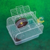 Lồng nuôi hamster mini Lồng hamster KHAY TRONG suốt, lồng mini full phụ kiện, lồng ngũ sắc hamster