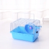 Lồng Hamster Mini Kèm Gác Lửng Nhỏ Full.Chuồng Hamster Mini 𝐠𝐚́𝐜 𝐥𝐮̛̉𝐧𝐠 𝐧𝐡𝐨̉ Full Phụ Kiện Wheel Chạy Chén Ăn Bình Nước