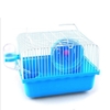 Lồng Hamster Mini Kèm Gác Lửng Nhỏ Full.Chuồng Hamster Mini 𝐠𝐚́𝐜 𝐥𝐮̛̉𝐧𝐠 𝐧𝐡𝐨̉ Full Phụ Kiện Wheel Chạy Chén Ăn Bình Nước