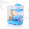 Lồng Hamster 3 tầng – Hoàng tử 𝟑 𝐭𝐚̂̀𝐧𝐠 size lớn 27x21x45cm  đủ màu sắc