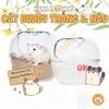 Cát BUDDY Trắng 🐹FREESHIP🐹 1KG Lót Chuồng Vệ Sinh Cho Hamster, Mèo v.v