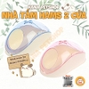 Nhà Tắm Hamster 🐹FREESHIP🐹 Nhà Tắm Potty Hamster Hai Cửa Cho Hamster Bear, WinterWhite, Robo,Campell .
