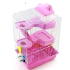 Lồng Hamster 3 tầng – Hoàng tử 𝟑 𝐭𝐚̂̀𝐧𝐠 size lớn 27x21x45cm  đủ màu sắc