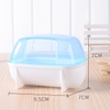 Nhà Tắm Hamster 🐹FREESHIP🐹 Nhà Tắm Nhựa Vuông Nhiều Size Cho Hamster Bear, WinterWhite, Robo,Campell .