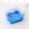 Lồng Hamster Nhựa 🐹FREESHIP🐹 Lồng Tách Đôi - Lồng Ngăn Đôi Hamster Có Phụ Kiện Hamster , Nhím , Sóc ...