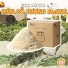 Lót Chuồng Gỗ Dương Nhung Yee 🐹FREESHIP🐹 Mùn Gỗ Dương Nhung Khửi Mùi Tạo Hình Hang Đào Cho Hamster Bear, WinterWhite
