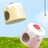 Nhà Sứ Hamster 🐹FREESHIP🐹 Nhà Ngủ Sứ Pudding Hamster Yee Giảm Nhiệt Cho Hamster Bear, WinterWhite, Robo