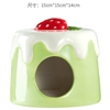 Nhà Sứ Hamster 🐹FREESHIP🐹 Nhà Ngủ Sứ Pudding Hamster Yee Giảm Nhiệt Cho Hamster Bear, WinterWhite, Robo