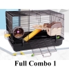 Lồng Hamster 🐹FREESHIP🐹 Lồng Đại Cơ Bản Full Phụ Kiện Size 47cm Hamster , Nhím , Sóc , Sóc Bay , Vẹt ....