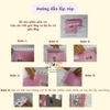 Gác lửng có hàng rào 🐹FREESHIP🐹 Gác 𝗛𝗮̀𝗻𝗴 𝗥𝗮̀𝗼 lồng hamster 47cm (có kèm bộ ốc vít gắn vào lồng) kích thước 24x19x5cm