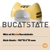 Nhà Sứ Meow Hamster Bucatstate 🐹FREESHIP🐹 Nhà Sứ Giảm Nhiệt Tổ Ngủ Cho Hamster Chính Hãng Bucatstate