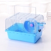 Lồng Hamster Mini Kèm Gác Lửng Nhỏ Full.Chuồng Hamster Mini 𝐠𝐚́𝐜 𝐥𝐮̛̉𝐧𝐠 𝐧𝐡𝐨̉ Full Phụ Kiện Wheel Chạy Chén Ăn Bình Nước