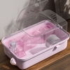 Lồng Mica Hamster Crystal Cao Cấp Size  Đại 45 . Lồng Mica Pha lê Cho hamster Size 45x28x25