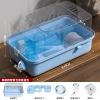 Lồng Mica Hamster Crystal Cao Cấp Size  Đại 45 . Lồng Mica Pha lê Cho hamster Size 45x28x25