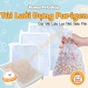 Túi Lưới Đựng PURIGEN 🐟 FREESHIP 🐟 Túi Đựng Các Vật Liệu Lọc Siêu Mịn Có Khóa Kéo Nhiều Kích Thước