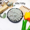 Keo - bi đường tròn bạc mix size(100g)