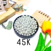 Lọ 100gr Kẹo Đường Tròn Bạc 6mm.