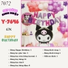 Bóng chữ Kuromi Y7646