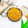 Lọ 100gr Kẹo Đường tròn vàng đồng mix size (100 gr )