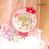 QC - thẻ cắm mother's day tròn vương miện