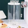 Hộp tròn nắp trắng + 3m Ruybang Size 35*35*45