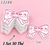 Túi 50 thẻ Chúc Mẹ Yêu Hình Nơ Size Nhỏ 262