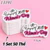 Túi 50 thẻ Happy Women Day 20-10 Size Nhỏ 264