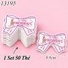 Túi 50 thẻ Happy Women Day Hình Nơ Size Nhỏ 267